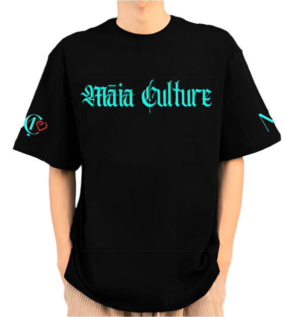 Māia Unisex Embroidered T Shirt